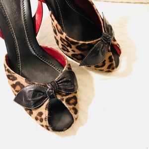 Animal Print Cole Haan Heels